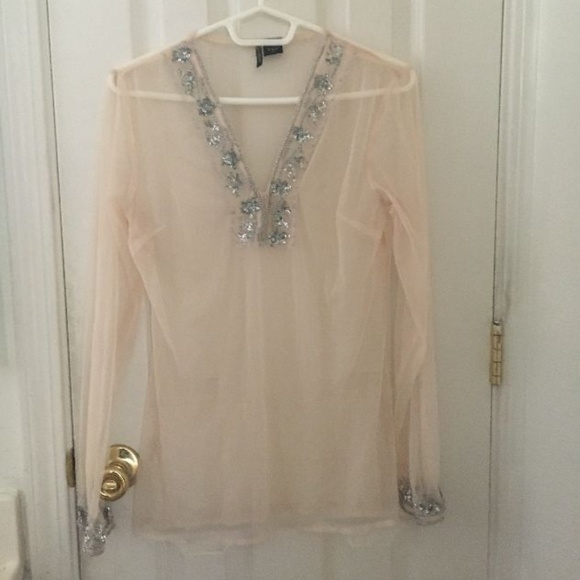 Passport Tops - *HOST PICK* Passport sheer top Passport Tops - *HOST PICK* Passport sheer top